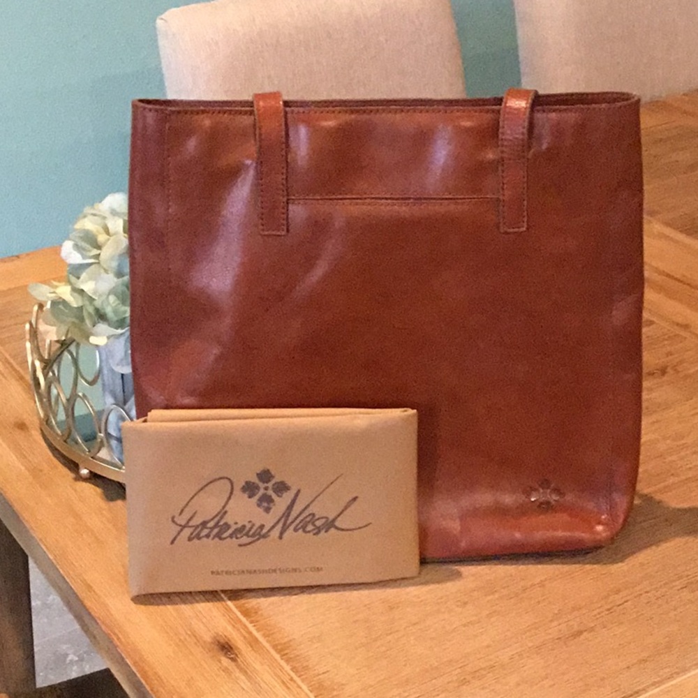 Patricia Nash Leather Shoulder Bag